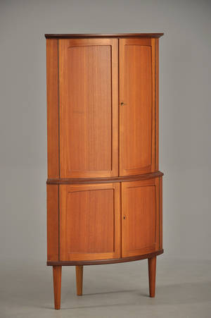 Hjørneskab af teak, 1960erne