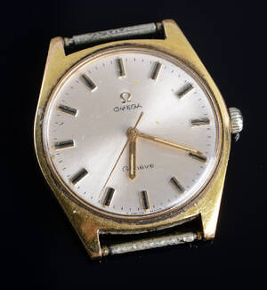 Vintage Omega Genève, herrearmbåndsur