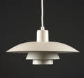 Poul Henningsen, PH4-pendel, hvidlakeret