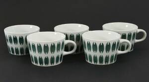 Kaffekoppar 5st, Arabia, Finland