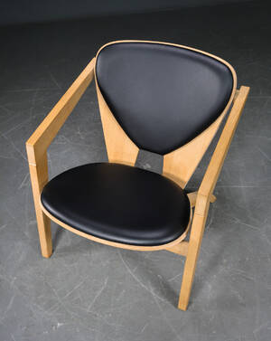 Hans J. Wegner. Butterfly lænestol, egetræ, model GE-460   Denne vare er sat til omsalg under nyt varenummer 4343760