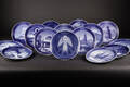 Royal Copenhagen. Samling platter af porcelæn 17