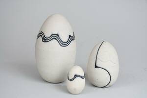 Ägg, keramik