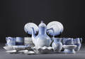 Mågestel service, porcelæn. BG 44