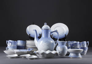 Mågestel service, porcelæn. BG 44