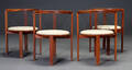 Niels Jørgen Haugesen. Fire stole model String Chair af mahogni 4 