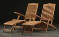 Dækchairs, teak 2 