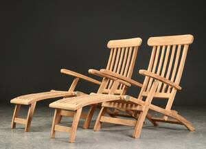 Dækchairs, teak 2