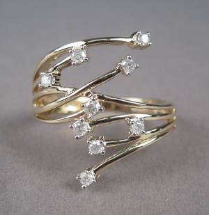 Brillantring, ca. 0.30 ct