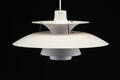 Poul Henningsen. Hvidlakeret PH5 pendel