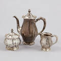 Kaffeservis silver