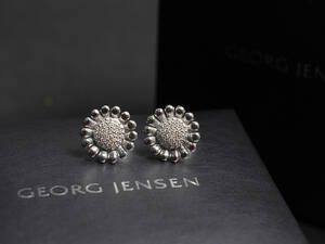 Georg Jensen, par Sunflower ørestikker med brillanter Denne vare er sat til omsalg under nyt varenummer 4723870