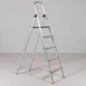 TRAPPSTEGE aluminium, 5 steg