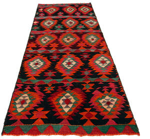 Handknuten persisk matta, Harsin-Kelim 290 x 128 cm