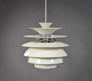 Poul Henningsen for Louis Poulsen, pendel, Kuglelamel  Snowball.
