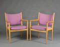 Hans J. Wegner. Et par armstole model JH513 af egetræ 2 