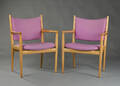 Hans J. Wegner. Et par armstole model JH513 af egetræ 2 