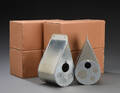Fuglekasser af galvaniseret metal, model Dråben 8