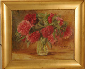 Oidentifierad konstnär, 1900-tal, blomsterstilleben