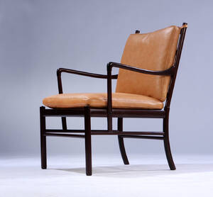 Ole Wanscher. Lænestol Colonial Chair, model PJ 149