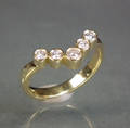 Brillantring ca. 0.42 ct.