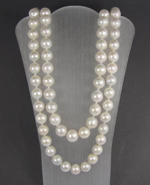 Südseeperlenkette endlos, ca. 120 cm