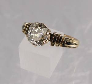 Antiker Diamant Ring ca. 0.95 ct.
