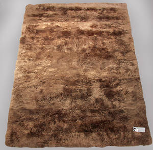 Designtæppe af australsk lammeskind - long wool