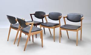 Kai Kristiansen f. 1929. Sæt på fem stole 5