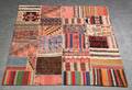 Persisk Patchwork Kelim 221x176 cm.