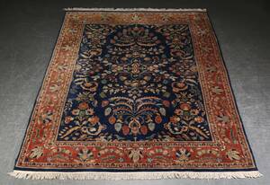 Indisk tæppe, 345x242 cm.