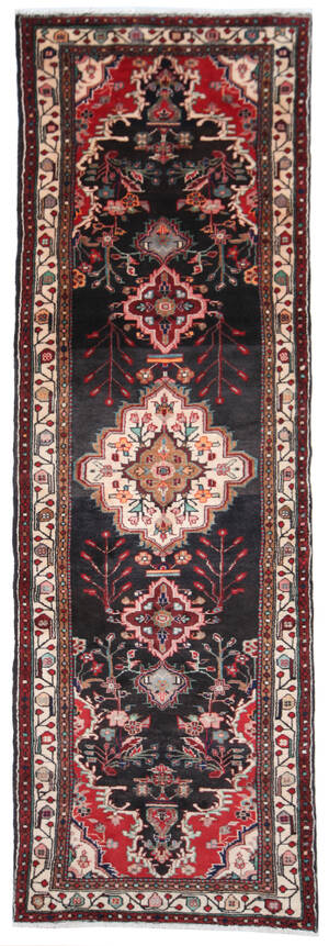 Persisk Hamadan tæppe 302x87 cm.