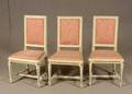 Stolar, 3 st, gustavianska, ca 1800