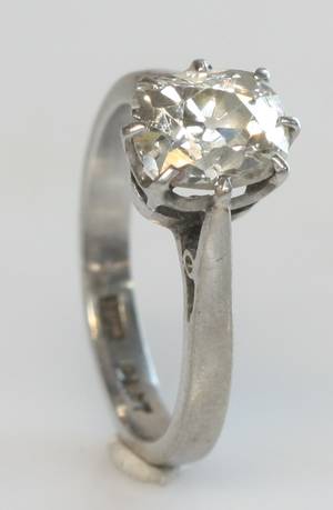 Vintage diamantring