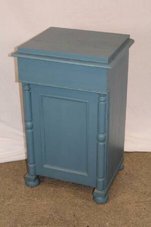 POTTSKÅP, BLÅMÅLAT