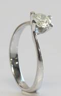Solitairering, ca. 0.71 ct.