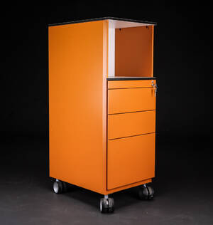 CP Møbler. Skuffemodul på hjul 