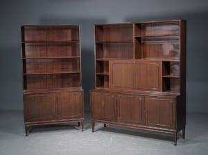 Reolsystem af mahogni 4