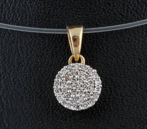 14Kt Diamond Pendant approx. 0.15ct.