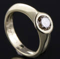 Solitaire ring ca. 0.97 ct.
