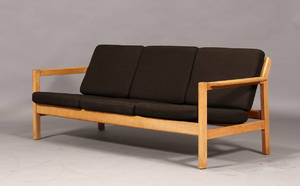 Børge Mogensen. Tre-personers sofa