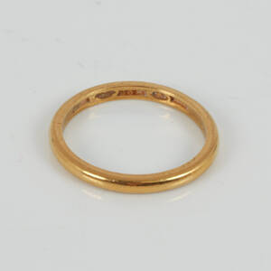RING Guld 23k, 3.8g