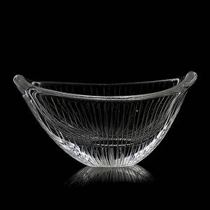TAPIO WIRKKALA. SKÅL, glas, signerad.
