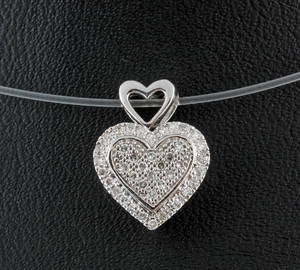 14Kt Diamond Pendant approx. 0.15ct. With IGI ID Report Included