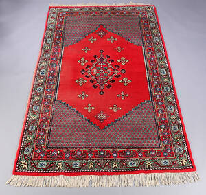 Orientalsk tæppe, 234 x 140 cm.
