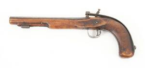 Slaglåspistol, 1800-tal