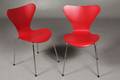 Arne Jacobsen 1902-1971. To skalstole, model 31072