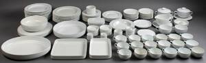 Grethe Meyer for Royal Copenhagen  Aluminia.Blåkant kaffeservice 104 