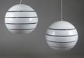 Manhattan pendler, hvidlakeret aluminium 2