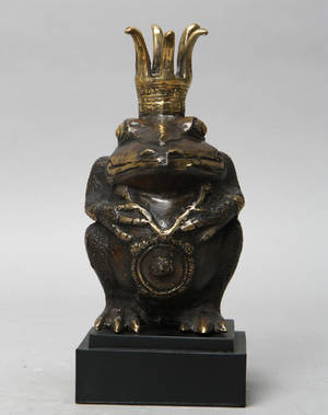 Frøprins i bronze